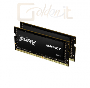 RAM - Notebook Kingston 16GB DDR4 2666MHz Kit(2x8GB) Fury Impact SODIMM - KF426S15IBK2/16