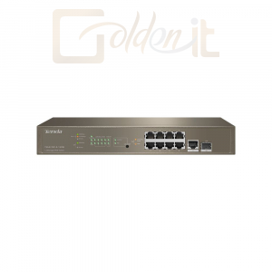 Hálózati eszközök Tenda TEG5310P-8-150W L3 Managed PoE Switch - TEG5310P-8-150W