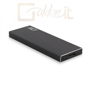 Mobilrack ACT AC1600 USB3.2 M.2 SATA SSD Enclosure Aluminium Design Black - AC1600