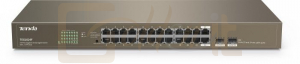 Hálózati eszközök Tenda TEG1024F 24-Port Gigabit Unmanaged Switch with 2 SFP Slots - TEG1024F