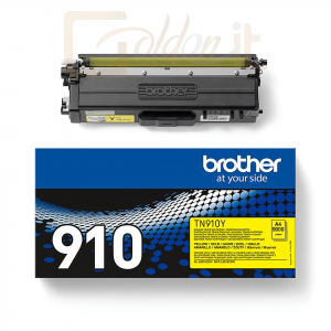 Nyomtató - Tintapatron Brother TN-910Y Black toner - TN910Y