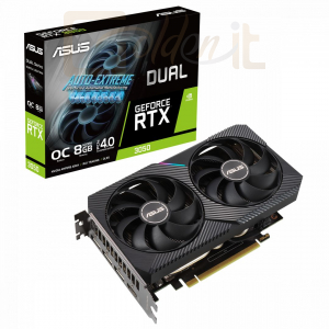 Videókártya Asus DUAL-RTX3050-O8G (LHR) - DUAL-RTX3050-O8G