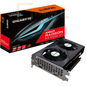 Videókártya Gigabyte RX 6500 XT EAGLE 4G - GV-R65XTEAGLE-4GD