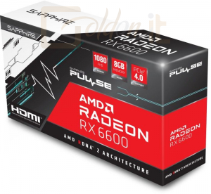 Videókártya Sapphire Radeon RX 6600 8GB DDR6 Pulse - 11310-01-20G