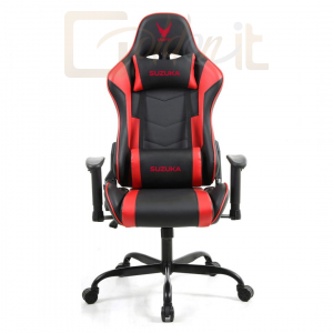 Gamer szék Platinet Omega Varr Suzuka Gaming Chair Black/Red - VGCSZ