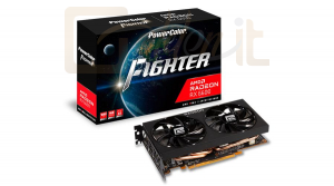 Videókártya PowerColor RX 6600 8GB DDR6 Fighter - AXRX 6600 8GBD6-3DH