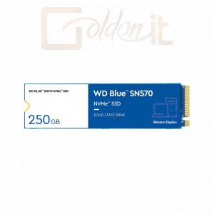 Winchester SSD Western Digital 250GB M.2 2280 NVMe SN750 Blue - WDS250G3B0C