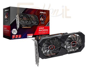 Videókártya ASRock Radeon RX 6500 XT Phantom Gaming D 4GB OC - 90-GA3DZZ-00UANF