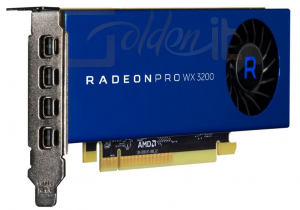Videókártya AMD Radeon Pro WX 3200 4GB DDR5 - 100-506115