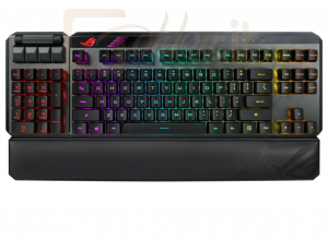 Billentyűzet Asus ROG Claymore II Gaming RX Red Mechanical Keyboard Black HU - MA02 ROG CLAYMORE II/RD/HU