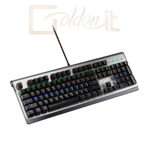 Billentyűzet Canyon GK-8 Interceptor Gaming keyboard Dark Grey - CND-SKB8-US