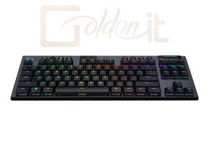 Billentyűzet Logitech G915 TKL Lightspeed Wireless RGB Mechanical GL Tactile Gaming Keyboard Carbon US - 920-009503
