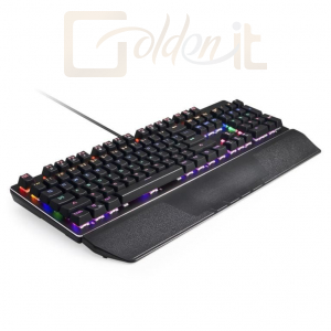 Billentyűzet Platinet Omega Varr VMK3BK11 Mechanical Keyboard RGB Black US - VMK3BK11