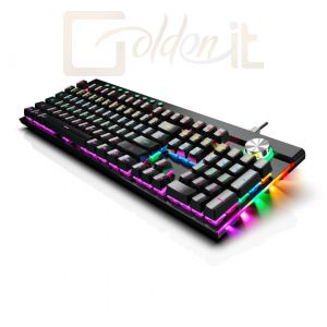 Billentyűzet Platinet Omega Varr RGB Mechanical Keyboard Black US - VMKB98
