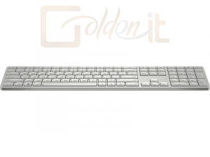 Billentyűzet HP 970 Programmable Wireless Keyboard White HU - 3Z729AA#AKC