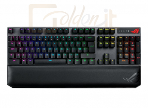 Billentyűzet Asus ROG Strix Scope NX Wireless Deluxe Gaming keyboard Black HU - XA09 STRIX SCOPE NX WL DX