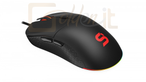 Egér SPC Gear GEM Plus RGB Gamber Mouse Black - SPG146