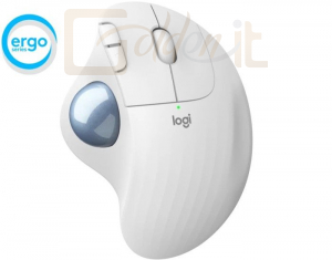 Egér Logitech Ergo M575 Wireless Trackball for Business Off-White - 910-006438