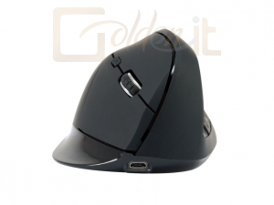 Egér Conceptronic  Lorcan Ergo Bluetooth mouse Black - LORCAN03B