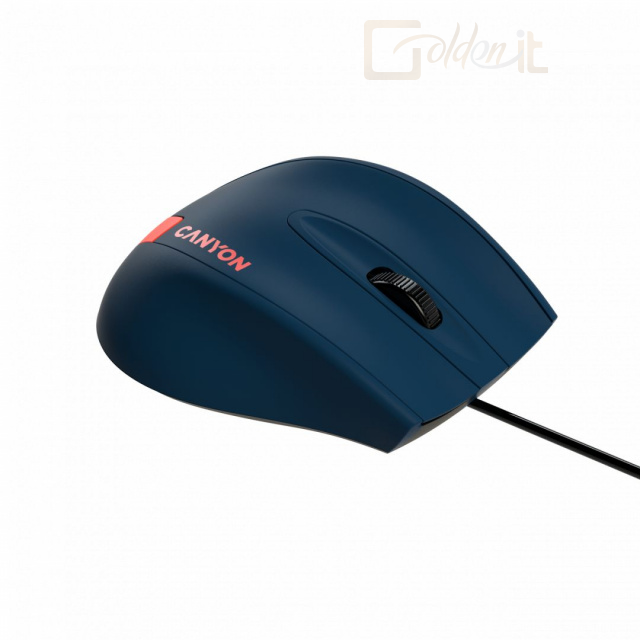Egér Canyon CNE-CMS11BR Wired mouse Navy/Red - CNE-CMS11BR