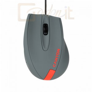Egér Canyon CNE-CMS11DG Wired mouse Graphite/Red - CNE-CMS11DG