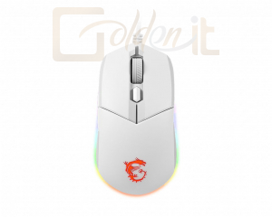 Egér Msi Clutch GM11 Gaming mouse White - S12-0401950-CLA