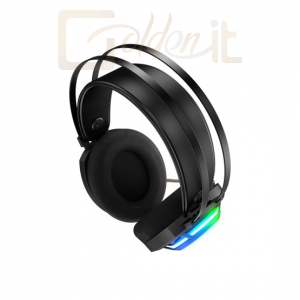 Fejhallgatók, mikrofonok Gamdias HEBE E3 RGB Gaming Headset Black - HEBE E3