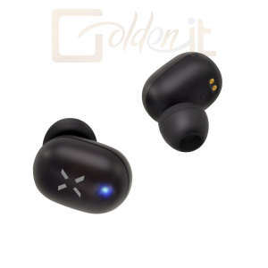 Fejhallgatók, mikrofonok FIXED Boom Joy True Wireless Headphones Black - FIXBO-JOY-BK