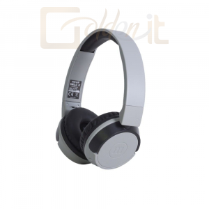 Fejhallgatók, mikrofonok Maxell HP-BT400 Smilo Bluetooth Headset Gray - MXSBT4G
