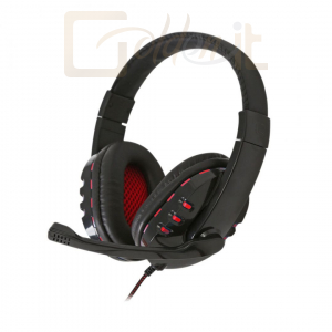 Fejhallgatók, mikrofonok FreeStyle FH-5401 Headset Black - FH5401