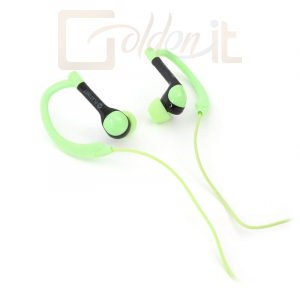 Fejhallgatók, mikrofonok Platinet PM1072G Sport Headset Green - PM1072G