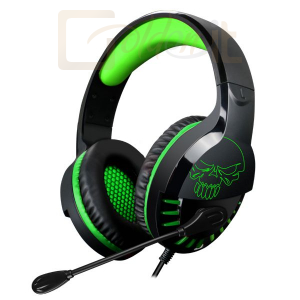 Fejhallgatók, mikrofonok Spirit Of Gamer PRO-H3 Xbox One/Series X/S Headset Black/Green - MIC-PH3XXS