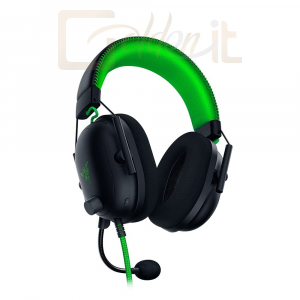 Fejhallgatók, mikrofonok Razer BlackShark V2 SE Headset Black/Green - RZ04-03230200-R3M1