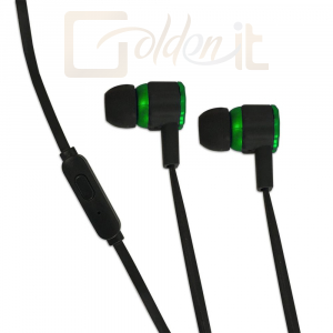 Fejhallgatók, mikrofonok Esperanza EGH201G ViperGaming headset Green - EGH201G