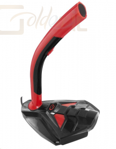 Fejhallgatók, mikrofonok Esperanza EGH101 Predator Gaming asztali mikrofon Black/Red - EGH101