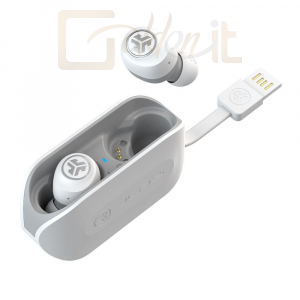 Fejhallgatók, mikrofonok JLab Go Air True Wireless Earbuds Headset White - IEUEBGOAIRRWHTGRY82