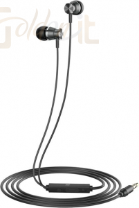 Fejhallgatók, mikrofonok IRIS G-23 Headset Black - G-23
