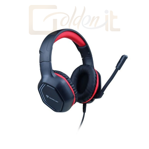 Fejhallgatók, mikrofonok Silverline GH810 Gamer Headset Black - SIGH810