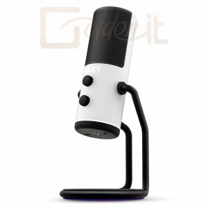 Fejhallgatók, mikrofonok NZXT Capsule Cardioid USB Microphone White - AP-WUMIC-W1