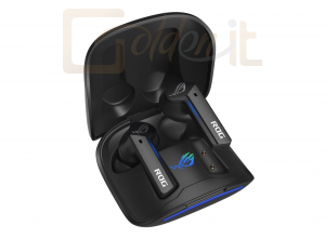 Fejhallgatók, mikrofonok Asus ROG Cetra True Wireless Headset Black - 90YH03G1-B5UA00
