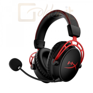 Fejhallgatók, mikrofonok Kingston HyperX Cloud Alpha Wireless Gaming Headset Black/Red - 4P5D4AA