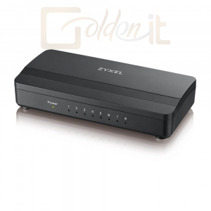 Hálózati eszközök ZyXEL GS-108S v2 Gigabit Switch Black - GS-108SV2-EU0101F