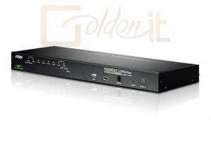 Hálózati eszközök ATEN CS1708i 1-Local/Remote Share Access 8-Port PS/2-USB VGA KVM over IP Switch - CS1708I-AT-G