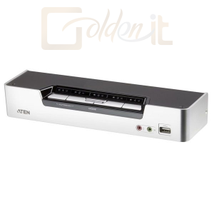 Hálózati eszközök ATEN 4-Port USB HDMI/Audio KVMP Switch - CS1794-AT-G