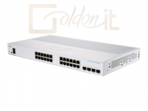 Hálózati eszközök Cisco CBS350-24T-4G 24-port Business 350 Series Managed Switch - CBS350-24T-4G-EU
