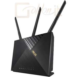 Hálózati eszközök Asus  4G-AX56 AX1800 LTE Dual-band Router Black - 4G-AX56
