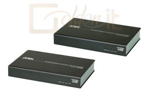 Hálózati eszközök ATEN VanCryst 4K HDMI Extender with ExtremeUSB (4K@100m) (HDBaseT Class A) - VE813A-AT-G