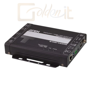 Hálózati eszközök ATEN DisplayPort / HDMI / VGA Switch with HDBaseT Transmitter - VE3912T-AT-G