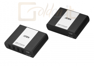Hálózati eszközök ATEN 4-Port USB 2.0 CAT 5 Extender - UEH4002A-AT-G