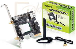 Hálózati eszközök Gigabyte GC-WB1733D-I Network Card PCIe - GC-WB1733D-I